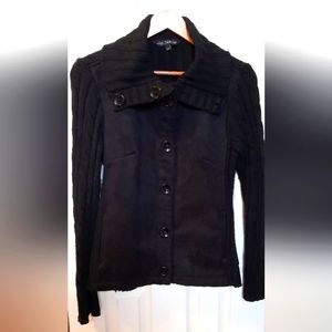 Lady Hathaway jacket sweater size Small, black